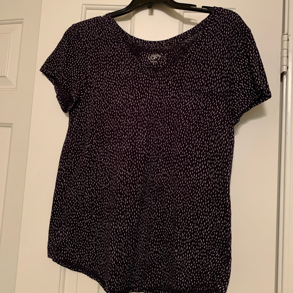 Dotted pocket tee Loft